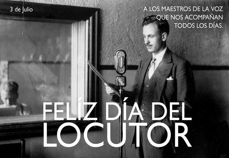 3 de julio dia del Locutor Argentino 3 de julio dia del Locutor Argentino